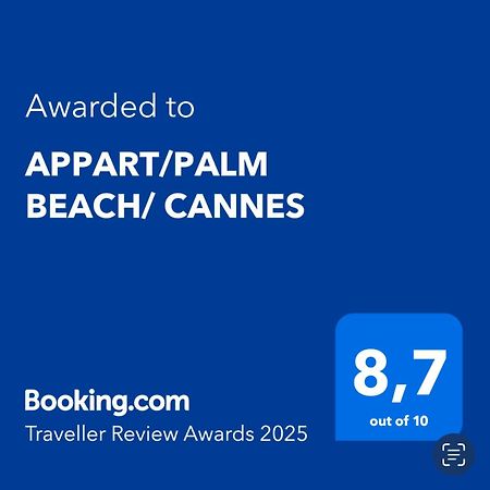Appart/Palm Beach/ Cannes Kültér fotó